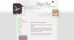 Desktop Screenshot of bejaflor.de